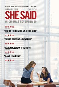 دانلود فیلم به نقل از او She Said 2022 دوبله فارسی